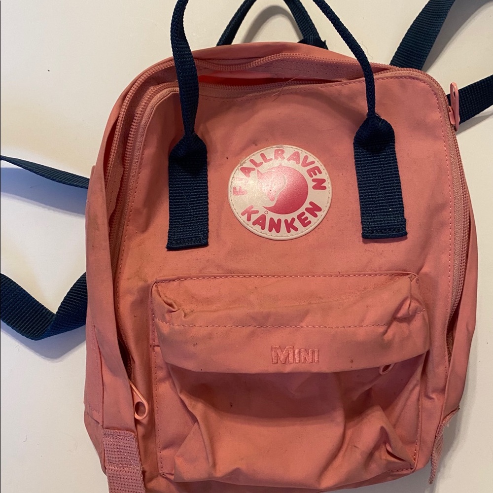 Fjallraven kanken mini backpack pink